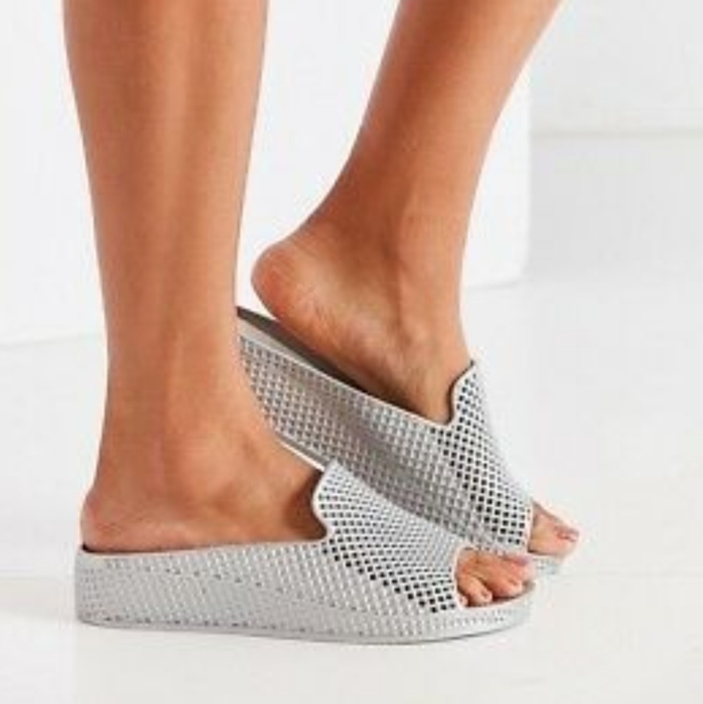 Jeffrey Campbell Fling 2 Jelly Sandal Slides